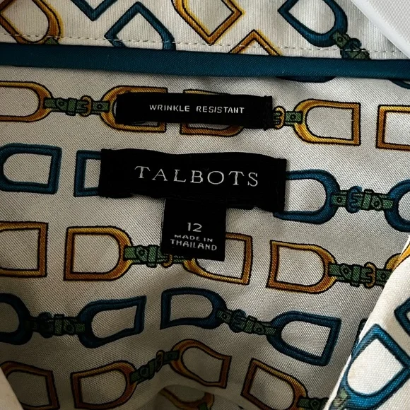 TALBOTS Button Down Shirt - Picture 2 of 5